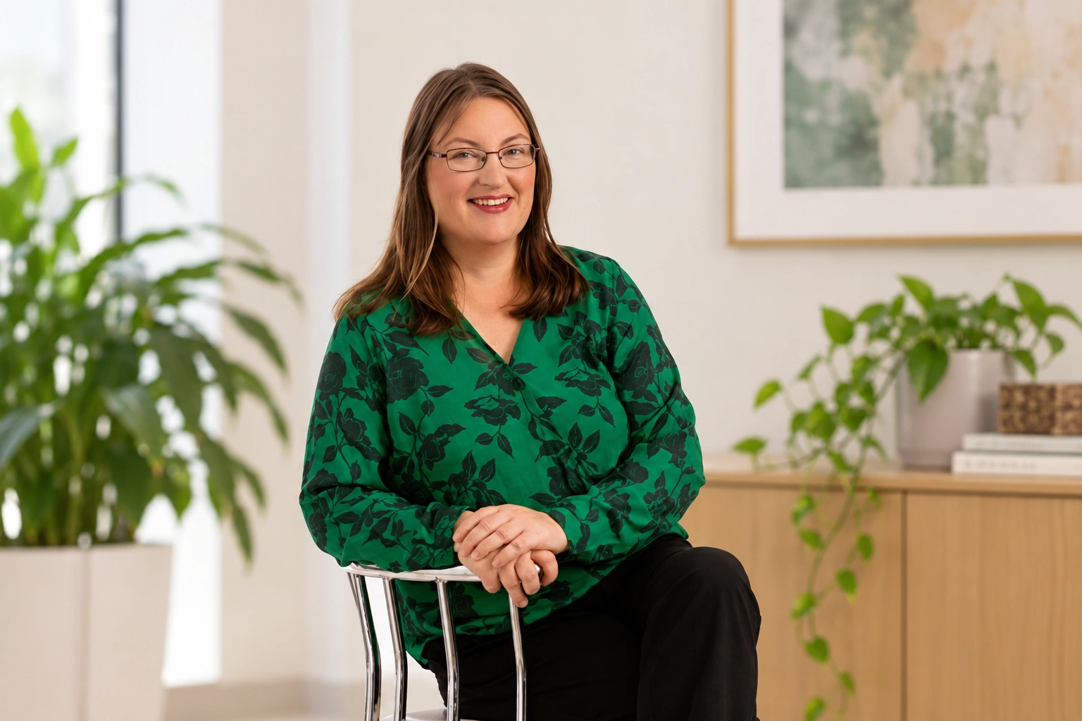 Anne Salmon, owner of Sensory Imagination with experience in social care